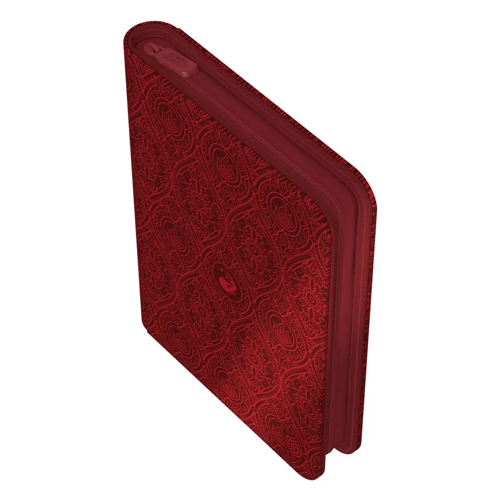 Ultimate Guard Zipfolio 8-Pocket Xenoskin (160 double-sleeved cards) Magic: The Gathering | Avatar: The Last Airbender - Red Mana